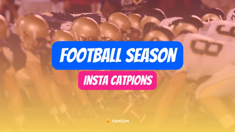 Football Season Instagram Captions